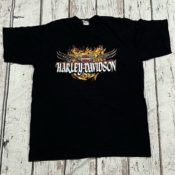 Harley-Davidson Motorcycles Mississippi Tee Top Crewneck Shirt